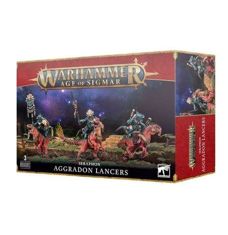 Games Workshop Warhammer Age of Sigmar Seraphon Aggradon Lancers - collectorzown