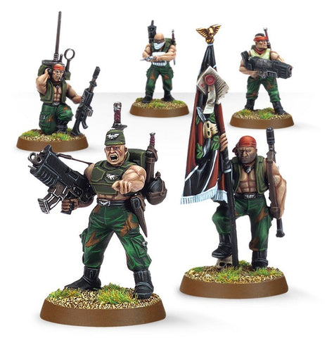 Games Workshop Warhammer40,000 Astra Militarum: Catachan Command Squad - collectorzown