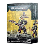 Games Workshop Warhammer40,000 Orks: Warboss in Megarmour - collectorzown