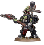 Games Workshop Warhammer40,000 Orks: Warboss in Megarmour - collectorzown