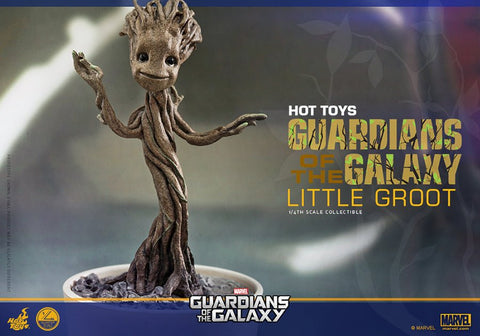 Hot Toys Guardians of the Galaxy Little Groot Quarter Scale Figure - collectorzown