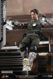 Hot Toys Tony Stark (Mech Test Deluxe Version) Sixth Scale Figure - collectorzown