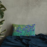 Irises Vincent van Gogh Pillow - collectorzown