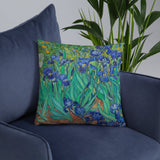 Irises Vincent van Gogh Pillow - collectorzown