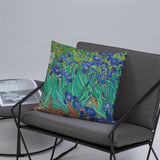 Irises Vincent van Gogh Pillow - collectorzown