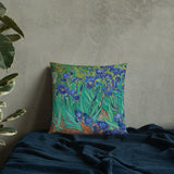 Irises Vincent van Gogh Pillow - collectorzown