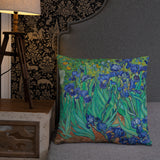 Irises Vincent van Gogh Pillow - collectorzown