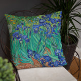 Irises Vincent van Gogh Pillow - collectorzown