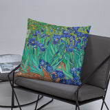 Irises Vincent van Gogh Pillow - collectorzown