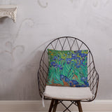 Irises Vincent van Gogh Pillow - collectorzown