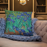 Irises Vincent van Gogh Pillow - collectorzown