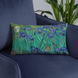 Irises Vincent van Gogh Pillow - collectorzown