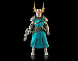 PRE - ORDER: Four Horsemen Mythic Legions: Ashes of Agbendor Blue Shield Soldier (Deluxe Knight Builder Kit 3) Deluxe Figure - collectorzown