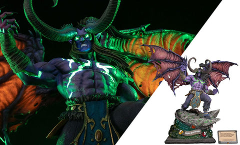 PRE - ORDER: HEX Collectibles Hearthstone Illidan Stormrage 1/6 Scale Statue - collectorzown