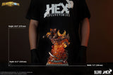 PRE - ORDER: HEX Collectibles Hearthstone Ragnaros the Firelord 11in Statue - collectorzown