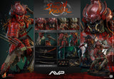 PRE - ORDER: Hot Toys Alien vs Predator Akaoni Samurai Predator Sixth Scale Figure - collectorzown