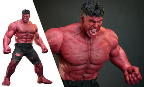 PRE - ORDER: Hot Toys Captain America: Brave New World Red Hulk Sixth Scale Figure - collectorzown