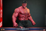 PRE - ORDER: Hot Toys Captain America: Brave New World Red Hulk Sixth Scale Figure - collectorzown