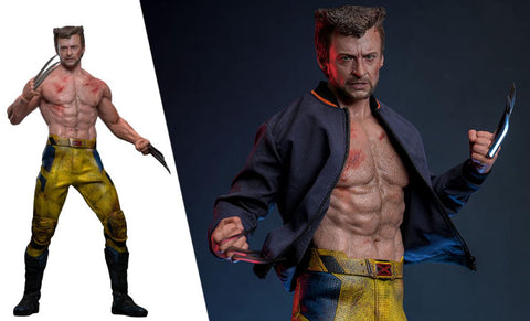 PRE - ORDER: Hot Toys Deadpool 3: Wolverine (TVA Jacket Version) Sixth Scale Figure - collectorzown