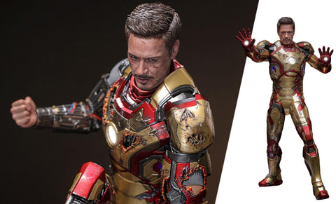 PRE - ORDER: Hot Toys Iron Man 3 Iron Man Mark XLII (2.0) Deluxe Sixth Scale Figure - collectorzown