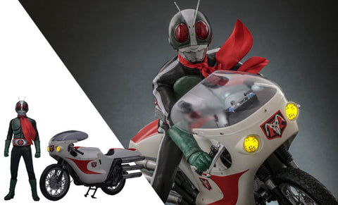 PRE - ORDER: Hot Toys Kamen Rider: Kamen Rider No. 2 and Cyclone Sixth Scale Figure Set - collectorzown