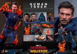 PRE - ORDER: Hot Toys Marvel Deadpool & Wolverine Human Torch Sixth Scale Figure - collectorzown