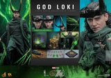 PRE-ORDER: Hot Toys Marvel Loki Season 2: God Loki Sixth Scale Figure - collectorzown