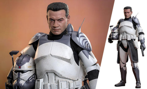 PRE - ORDER: Hot Toys Star Wars Clone Commander Wolffe Sixth Scale Figure - collectorzown