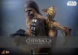 PRE - ORDER: Hot Toys Star Wars: The Empire Strikes Back Chewbacca with Disassembled C - 3PO Sixth Scale Figure - collectorzown