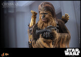 PRE - ORDER: Hot Toys Star Wars: The Empire Strikes Back Chewbacca with Disassembled C - 3PO Sixth Scale Figure - collectorzown