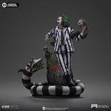 PRE - ORDER: Iron Studios Beetlejuice Beetlejuice: Beetlejuice Art Scale 1/10 Statue - collectorzown