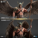 PRE - ORDER: Iron Studios DC Comics Hawkman (10th Anniversary) 1/10 Scale Statue - collectorzown