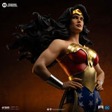 PRE - ORDER: Iron Studios DC Comics Wonder Woman DC Trinity Quarter Scale Statue - collectorzown