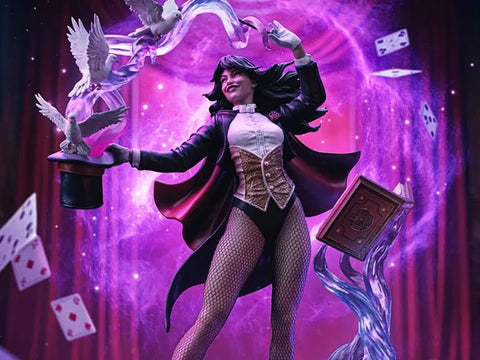 PRE - ORDER: Iron Studios DC Comics Zatanna Art Scale 1/10 Statue - collectorzown