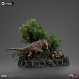 PRE - ORDER: Iron Studios Jurassic Park: T - Rex Chase 1/20 Scale Statue - collectorzown