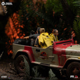 PRE - ORDER: Iron Studios Jurassic Park: T - Rex Chase 1/20 Scale Statue - collectorzown