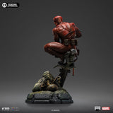 PRE - ORDER: Iron Studios Marvel Comics Daredevil Unleashed Deluxe Art Scale 1/10 Statue - collectorzown