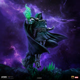 PRE - ORDER: Iron Studios Marvel Comics Doctor Doom Deluxe Art Scale 1/10 Statue - collectorzown