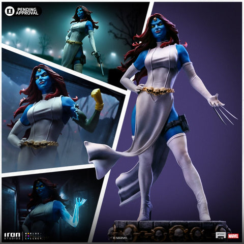 PRE - ORDER: Iron Studios Marvel Comics X - Men: Mystique Art Scale 1/10 Statue - collectorzown