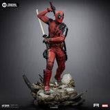 PRE - ORDER: Iron Studios Marvel Deadpool & Wolverine: Deadpool 1/4 Scale Statue - collectorzown