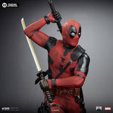 PRE - ORDER: Iron Studios Marvel Deadpool & Wolverine: Deadpool 1/4 Scale Statue - collectorzown