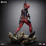 PRE - ORDER: Iron Studios Marvel Deadpool & Wolverine: Deadpool 1/4 Scale Statue - collectorzown