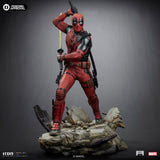 PRE - ORDER: Iron Studios Marvel Deadpool & Wolverine: Deadpool 1/4 Scale Statue - collectorzown