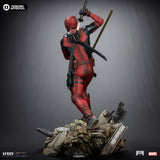 PRE - ORDER: Iron Studios Marvel Deadpool & Wolverine: Deadpool 1/4 Scale Statue - collectorzown