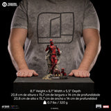 PRE - ORDER: Iron Studios Marvel Studios Deadpool & Wolverine: Deadpool Art Scale 1/10 Statue - collectorzown