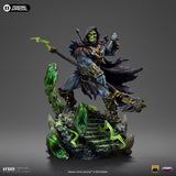 PRE - ORDER: Iron Studios Masters of the Universe Skeletor Unleashed Deluxe Art Scale 1/10 Statue - collectorzown