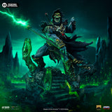 PRE - ORDER: Iron Studios Masters of the Universe Skeletor Unleashed Deluxe Art Scale 1/10 Statue - collectorzown