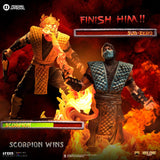 PRE - ORDER: Iron Studios Mortal Kombat: Fatality Scorpion vs Sub - Zero Deluxe 1:10 Scale Statue - collectorzown