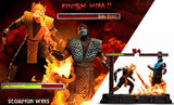 PRE - ORDER: Iron Studios Mortal Kombat: Fatality Scorpion vs Sub - Zero Deluxe 1:10 Scale Statue - collectorzown