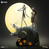 PRE - ORDER: Iron Studios The Nightmare Before Christmas Jack and Sally Deluxe 1/10 Art Scale Statue - collectorzown